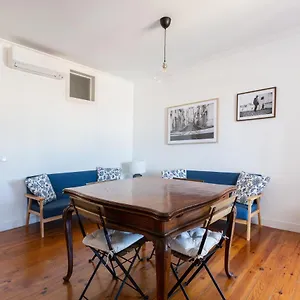  Appartement White&blue Vintage In Graça